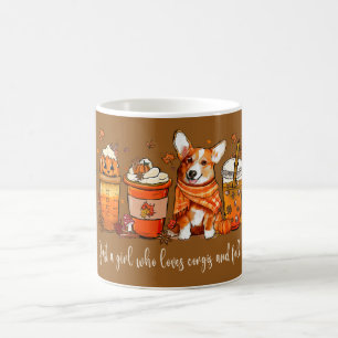 Mug Corgi Amoureux des chiens Fall