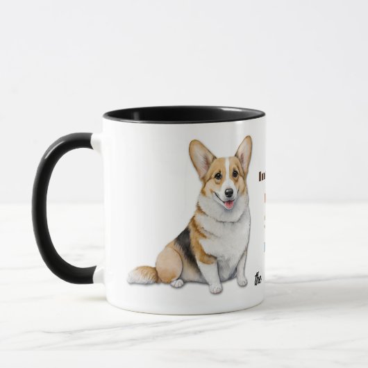 Mug Corgi Chien Loyal Friend (Gauche)
