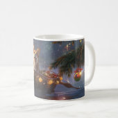 Mug Corgi Christmas Festive Voyage (Devant droit)