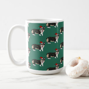 Mug Corgi de Noël