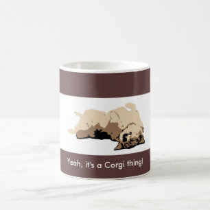 Mug Corgi de sommeil Gallois