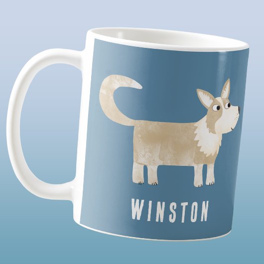 Mug Corgi Dog Personnalisé
