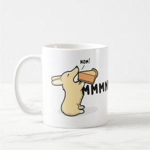Mug … Corgi du tarte Mmm [rouge/blanc]