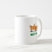 Mug Corgi Endormi Pas Aujourd'hui (Devant droit)