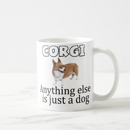 Mug Corgi est le meilleur chien (Droite)
