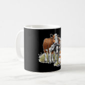 Mug Corgi et les vaches (Devant gauche)