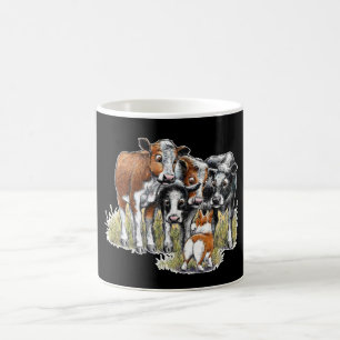 Mug Corgi et les vaches