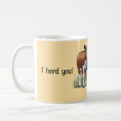 Mug Corgi et les vaches (Gauche)