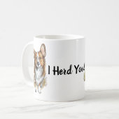 Mug Corgi et troupeau de bovins (Devant gauche)