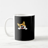 Mug Corgi Funny Elements Of Hapness Corgi Dog Lover (Gauche)