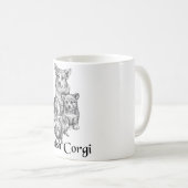 Mug Corgi gallois (Devant droit)