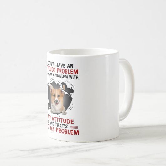 Mug corgi i (Devant droit)