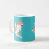 Mug Corgi joueur (Devant gauche)