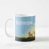 Mug Corgi Joy - Personnalisé (Gauche)