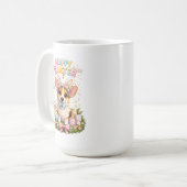 Mug Corgi Joyeuses Pâques – Chien aux oreilles de (Devant gauche)