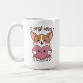 Mug Corgi Love (Gauche)
