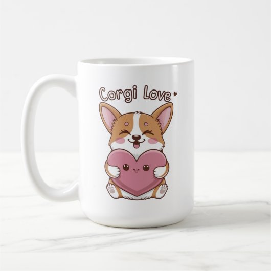 Mug Corgi Love (Gauche)
