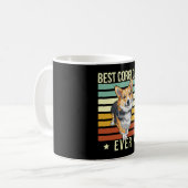 Mug Corgi papa meilleur Corgi jamais (Devant gauche)