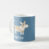 Mug Corgi Personnalisé (Devant gauche)
