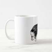 Mug Corgi Prism Holiday Wink (Gauche)