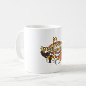 Mug Corgi Ramen Sushi (Devant gauche)