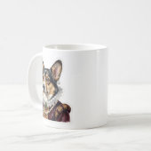 Mug Corgi Renaissance (Devant gauche)