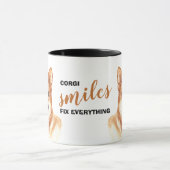 Mug Corgi sourires Tout réparer (Centre)