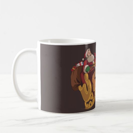 Mug Corgis de Noël (Gauche)