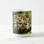 Mug Corgis et oiseau (Centre)