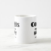 Mug Corgis Me Rendre Heureux (Centre)