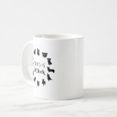 Mug Corgis Propriétaire Cadeau Funny Corgi Corgi Mais  (Devant gauche)