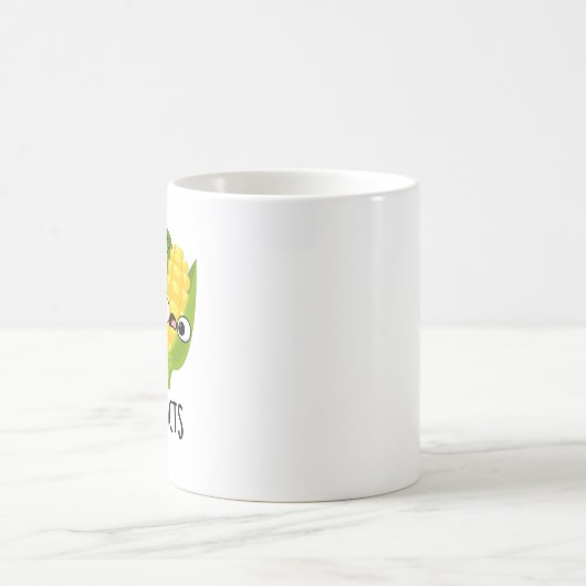 Mug Corn flicts Funny Cornflake Corn Pun (Centre)