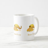 Mug Corne d'abondance de Thanksgiving (Devant droit)