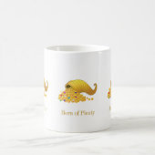Mug Corne d'abondance de Thanksgiving (Centre)