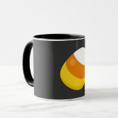Mug Corne de bonbons d'Halloween (Devant gauche)