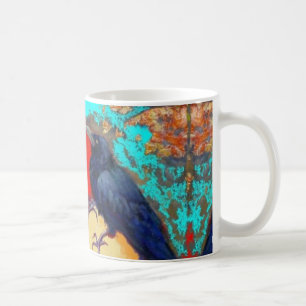 Mug Corneille et oeuf de bois d'ébène par Sharles