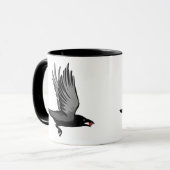 Mug Corneilles et coeurs (Devant gauche)