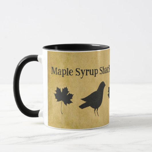 Mug Corneilles Et Sirop D'Érable Feuille (Gauche)