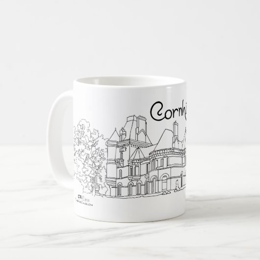 Mug Cornhill Castle Scotland (Devant gauche)