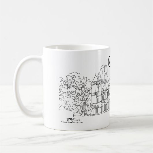 Mug Cornhill Castle Scotland (Gauche)