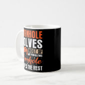 Mug Cornhole résout la plupart de mes problèmes Cornho (Devant gauche)