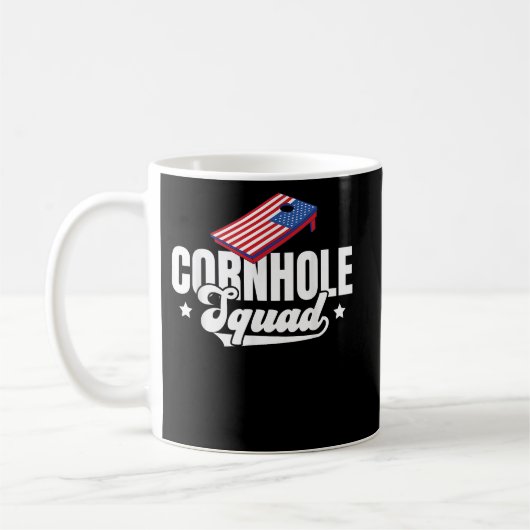 Mug Cornhole Squad hommes sac de lancer sacs Cornhole (Gauche)