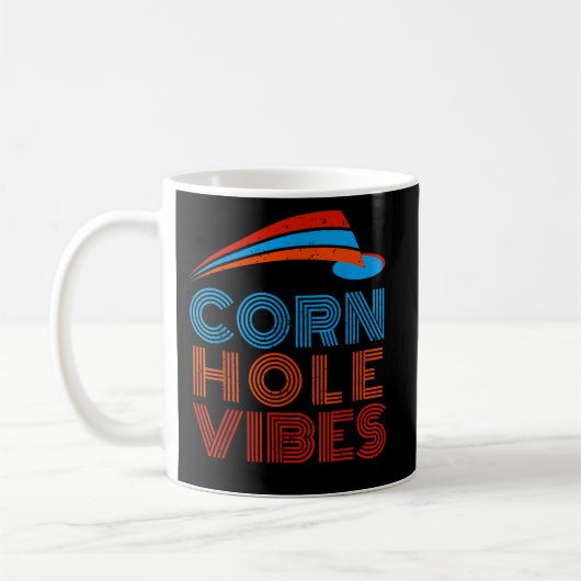 Mug Cornhole Vibes Cornhole Joueur Cornhole (Gauche)