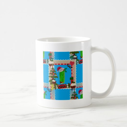 Mug cornichon de Noël (Droite)