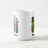 Mug Cornichon de Noël amusant (Centre)