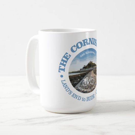 Mug Cornish Way (cyclisme c) (Devant gauche)