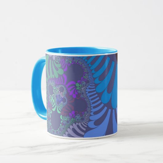 Mug Cornouailles bleu (Devant gauche)