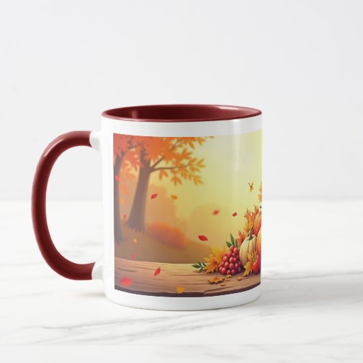 Mug Cornucopia d'automne (Gauche)