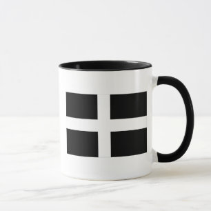 Mug Cornwall - Cornish Flag / St. Piran's