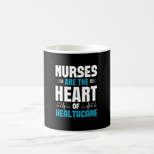Mug Corona Nurses - Coeur Des Soins De Santé (Centre)